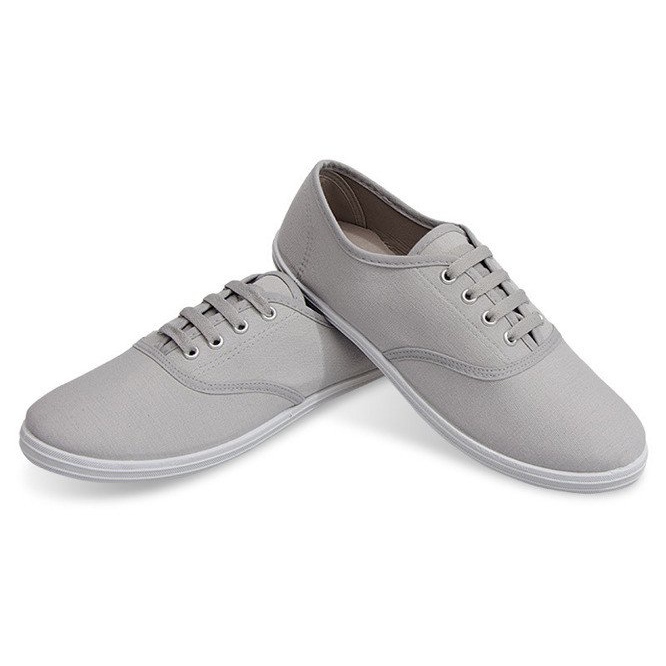 XY-02 Gray textile sneakers grey 1