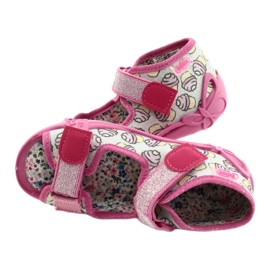 Befado children's shoes 242P099 pink silver grey 5