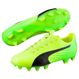 Football boots Puma Evo Speed ​​17.4 Fg M 104017 01 green 3