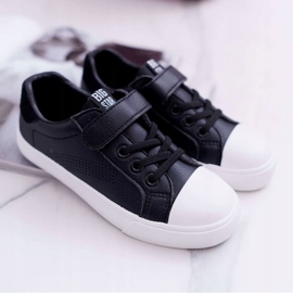Children's Sneakers With Velcro Big Star DD374108 Black ['black'] 2