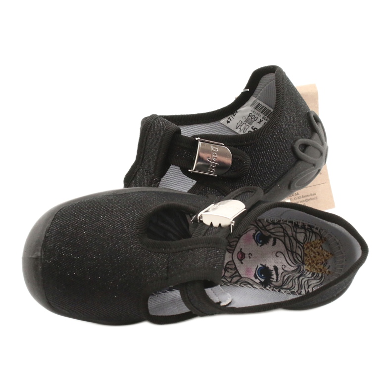 Befado children's shoes blanka black 115X006 6 Befado children's shoes blanka black 115X006 6