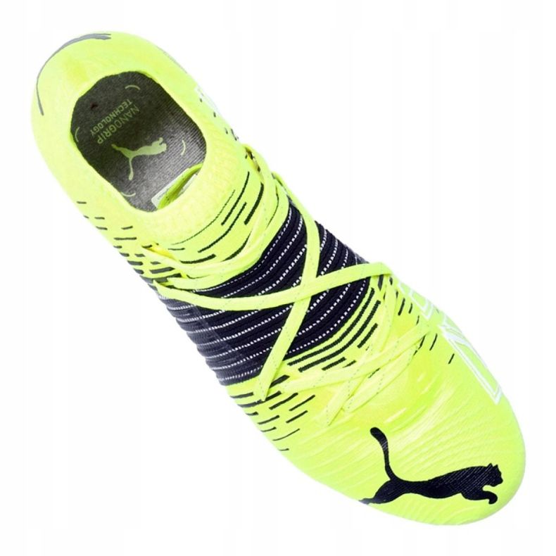 Football boots Puma Future Z 1.1 Fg / Ag M 106028-01 yellow,black,grey/silver multicolored 2