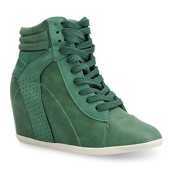Sneakers Sneakers On Wedge 950C Green 1