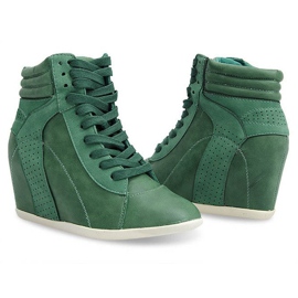 Sneakers Sneakers On Wedge 950C Green 4