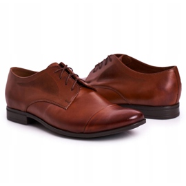 Bednarek Polish Shoes Men's Brown Leather Bednarek Slippers 3