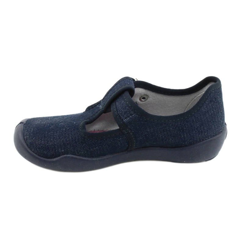 Befado children's shoes blanka navy blue 115X005 silver 3 Befado children's shoes blanka navy blue 115X005 silver 3