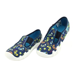 Befado children's shoes 290X215 navy blue blue grey yellow 2