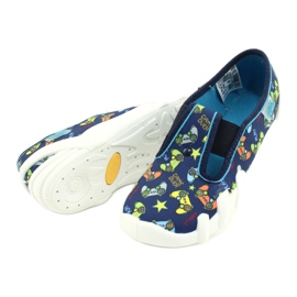 Befado children's shoes 290X215 navy blue blue grey yellow 3