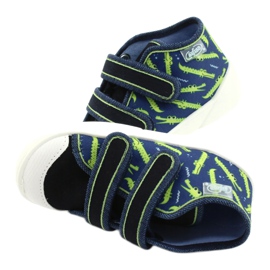 Befado children's shoes 212P069 navy blue green 5