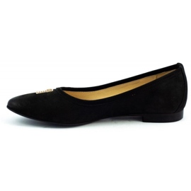 Neścior Women's ballerinas 077 black 1 Neścior Women's ballerinas 077 black 1