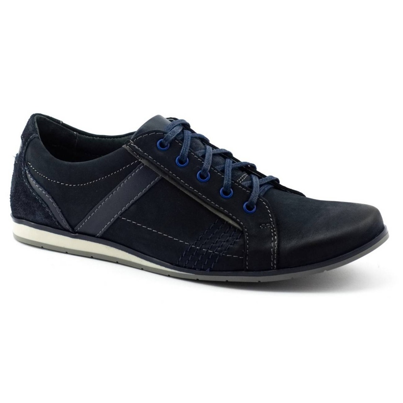 KOMODO Men's shoes 854 Granat navy blue 1