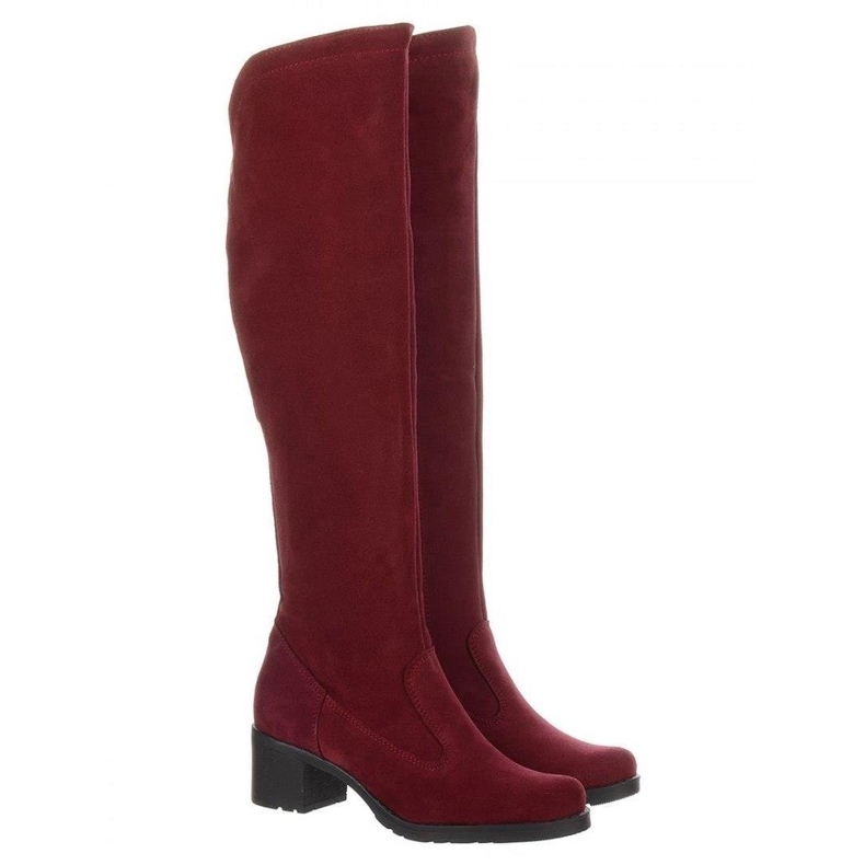 Olivier Insulated boots Agnes burgundy red 1