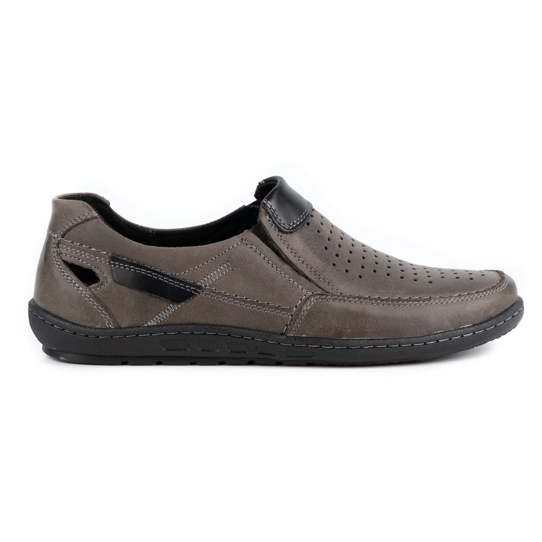 mens leather summer loafers
