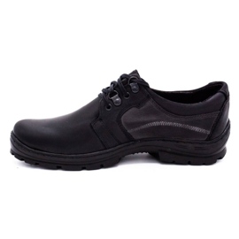 Polbut Black casual men's shoes K19 1