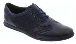 Polbut Men's casual shoes C7 navy blue 1