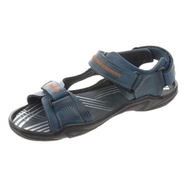 Olivier 323 Men's navy blue sandals 2