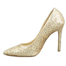 Neścior 101 gold glitter pins golden 1