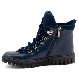 Dolce Pietro Women's boots 2055 navy blue 1