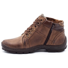 Mario Pala Men's winter shoes 311MP brown 1