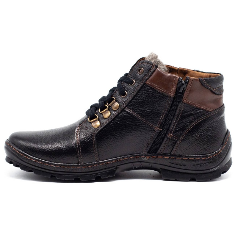 Mario Pala Black men's winter boots 311MP 1