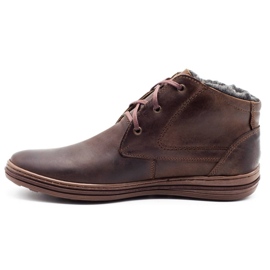 Polbut 339 winter boots for men, dark brown 2