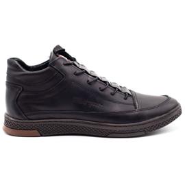 Polbut K25F kabir winter men's shoes black 1