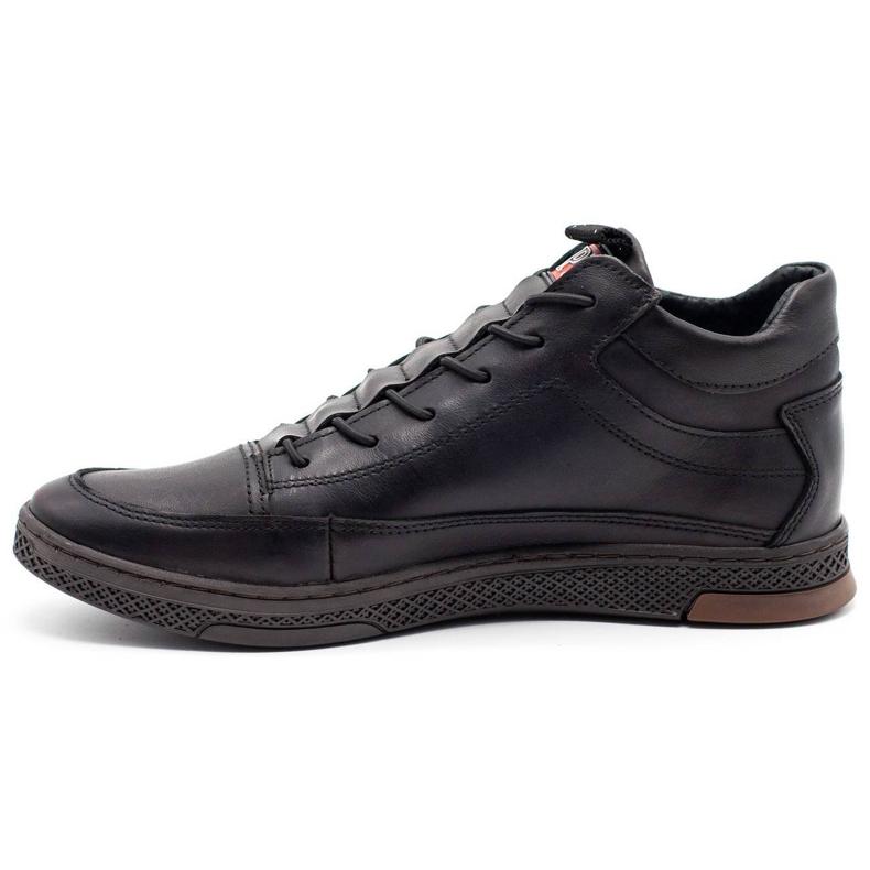 Polbut K25F kabir winter men's shoes black 2