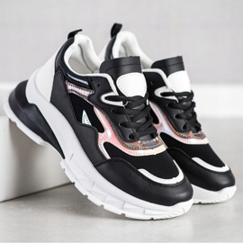 Sweet Shoes Stylish Black Sneakers 2