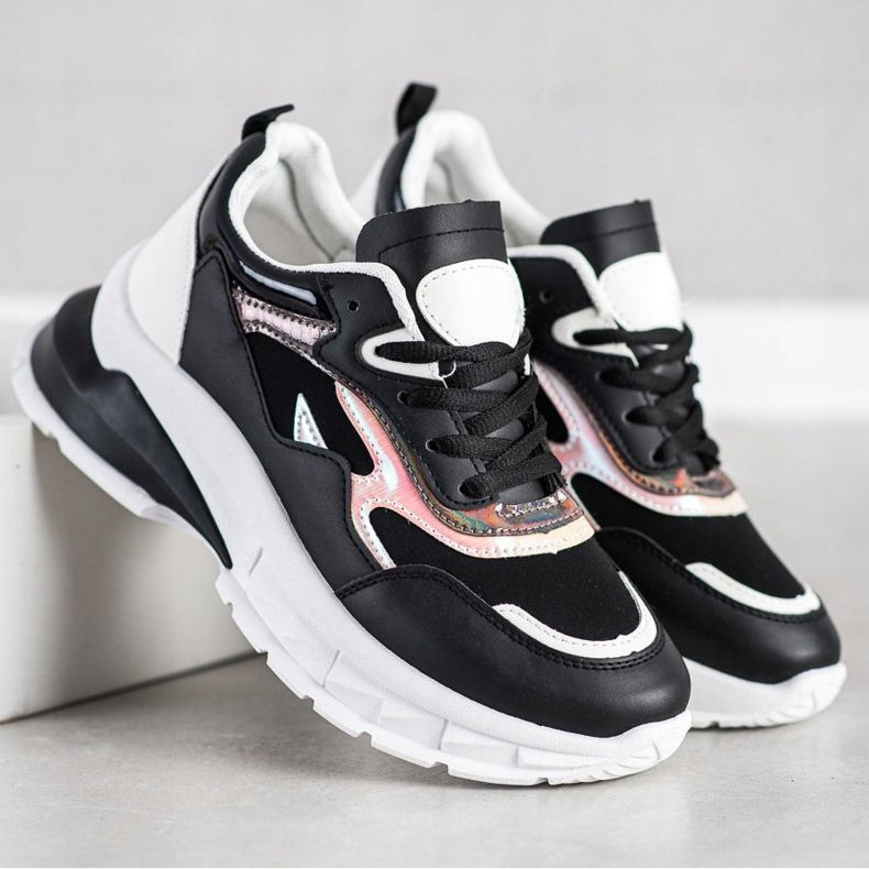 Sweet Shoes Stylish Black Sneakers 2