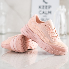 SHELOVET Powder Sneakers pink 1