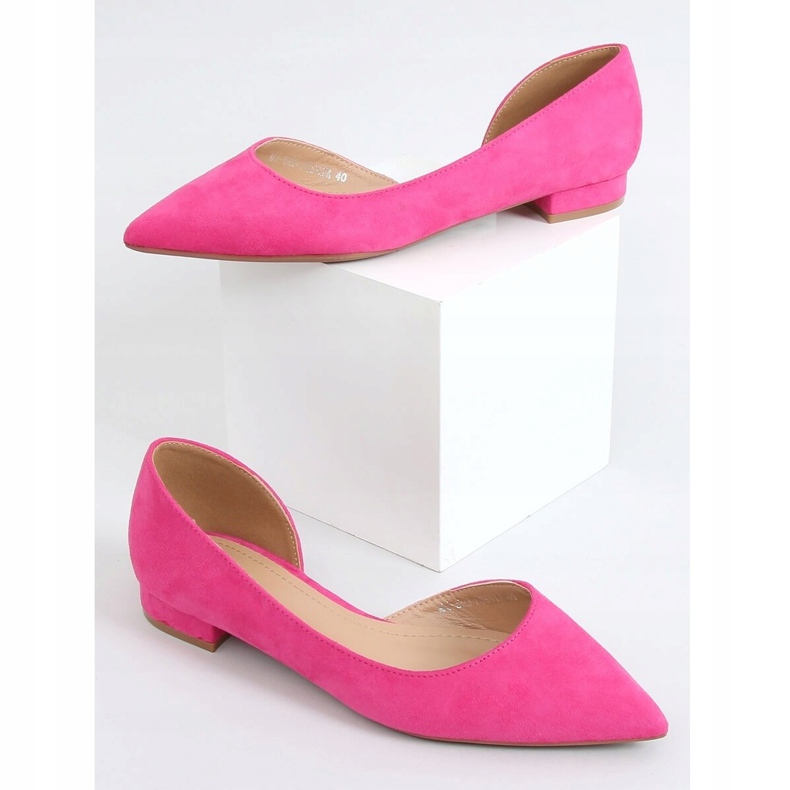 Fuchsia ballerinas MM-593 Fushia pink 1