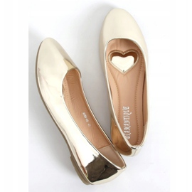Gold lacquered ballerinas 9988-60 Gold golden 1