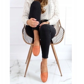 BM Orange openwork loafers XR-1R6 Orange 1