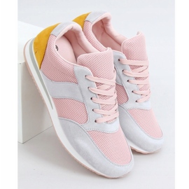 Multicolored SC26 Gray sports shoes pink 1