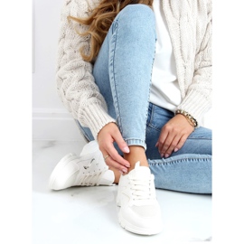 Beige 3158 Beige sports shoes 1