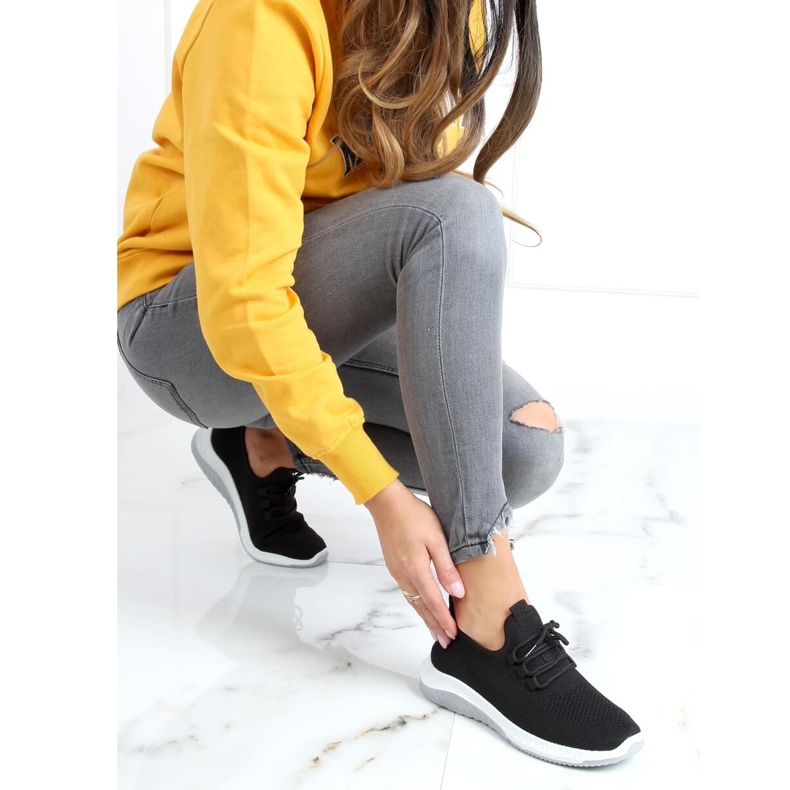 Black 2019-3 Black sports shoes 2