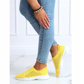 Yellow sports shoes 9862 Yellow 2