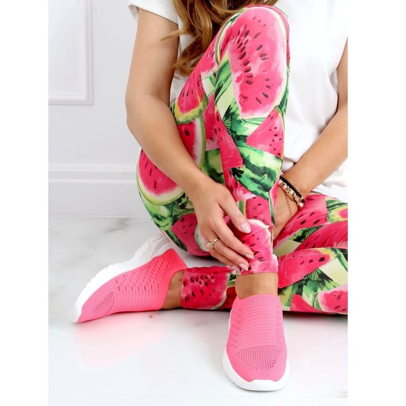 Pink 9862 Fushia socks sports shoes 1