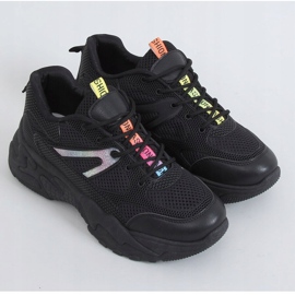 Black BM-590 Allblack women's sports shoes 1