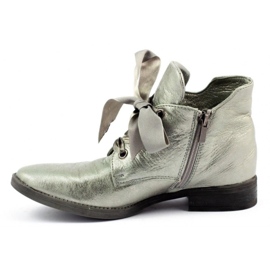 Dolce Pietro Women's boots 2049 silver 1