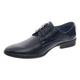 Men's formal shoes 199 navy blue 2