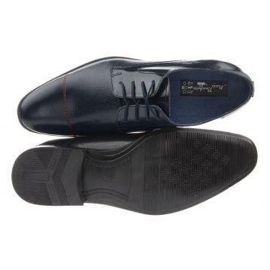 Men's formal shoes 199 navy blue 5