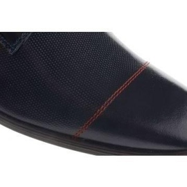 Men's formal shoes 199 navy blue 7