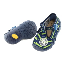 Befado children's shoes 110P410 navy blue green 4 Befado children's shoes 110P410 navy blue green 4