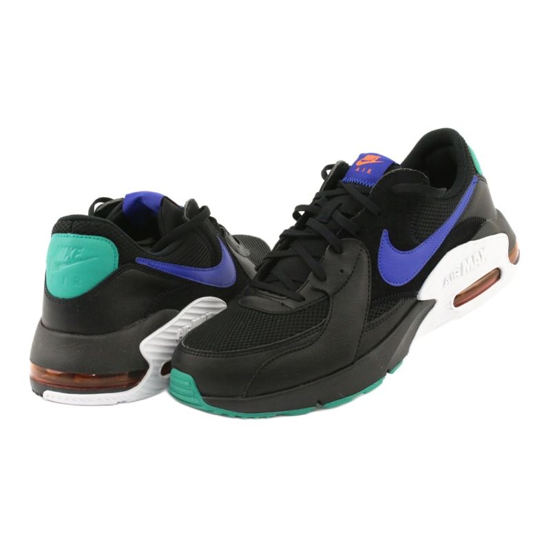 Nike Air Max Excee M CD4165-002 shoe black violet green 4