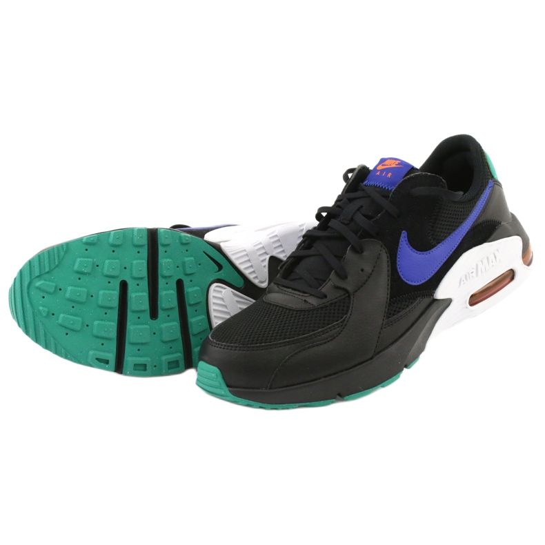 Nike Air Max Excee M CD4165-002 shoe black violet green 5