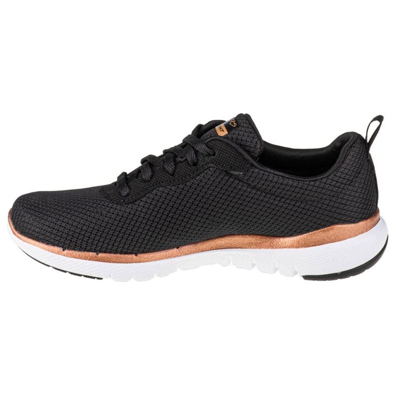 Skechers Flex Appeal 3.0 W 13070-BKRG Shoes black golden 1