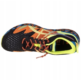 Asics Gel-Noosa Tri 12 M 1011B277-005 shoes black blue orange yellow 2