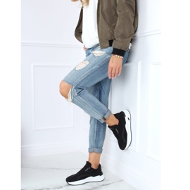 Black BL213P Black sports shoes 2