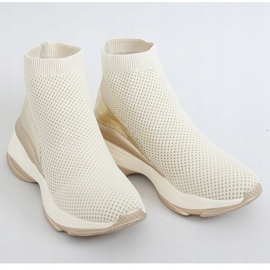 Gold HQ209 Golden socks sports shoes 1